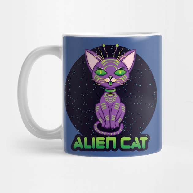 Alien Cat by lando218